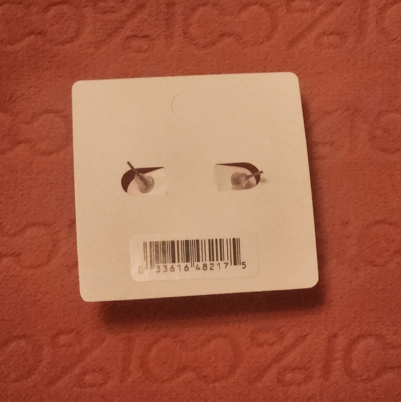 Melody Huggie Hoop Earrings NWT - Picture 2 of 2